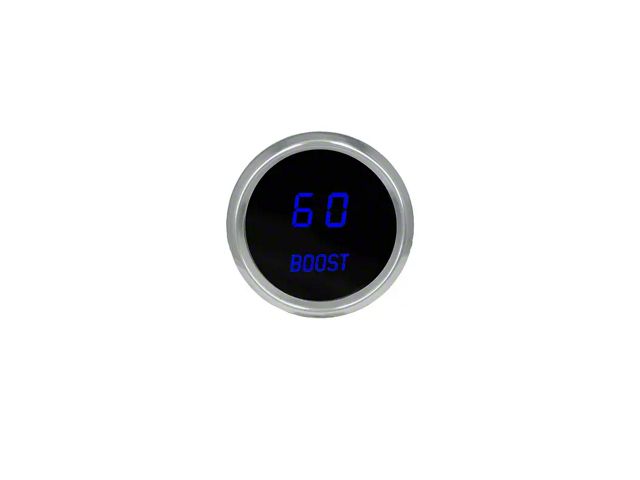 Charger LED Analog Bargraph Boost Gauge with Chrome Bezel; 2-1/16-Inch ...