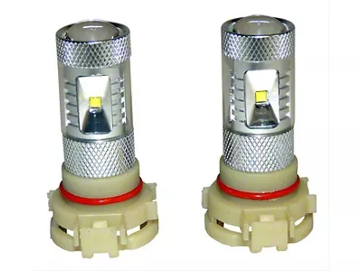 LED Fog Light Bulbs; PSX24W (11-14 Charger)