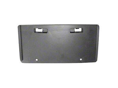 Replacement License Plate Bracket; Front (11-14 Charger)