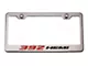 License Plate Frame with 392 HEMI Logo (Universal; Some Adaptation May Be Required)