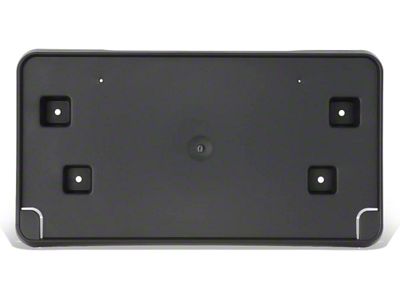 License Plate Mounting Bracket; Front (15-21 Charger w/o Parallel Mounting Holes)