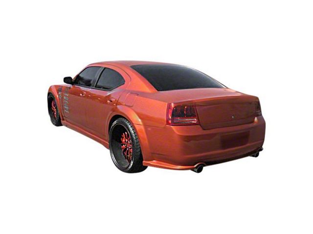 Luxe Widebody Rear Bumper Cover; Unpainted (06-10 Charger)