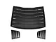 LV Rear and Quarter Window Louvers; Matte Black (11-23 Charger)