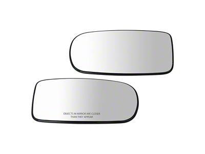 Manual Mirror Glass; Driver and Passenger Side (11-17 Charger)