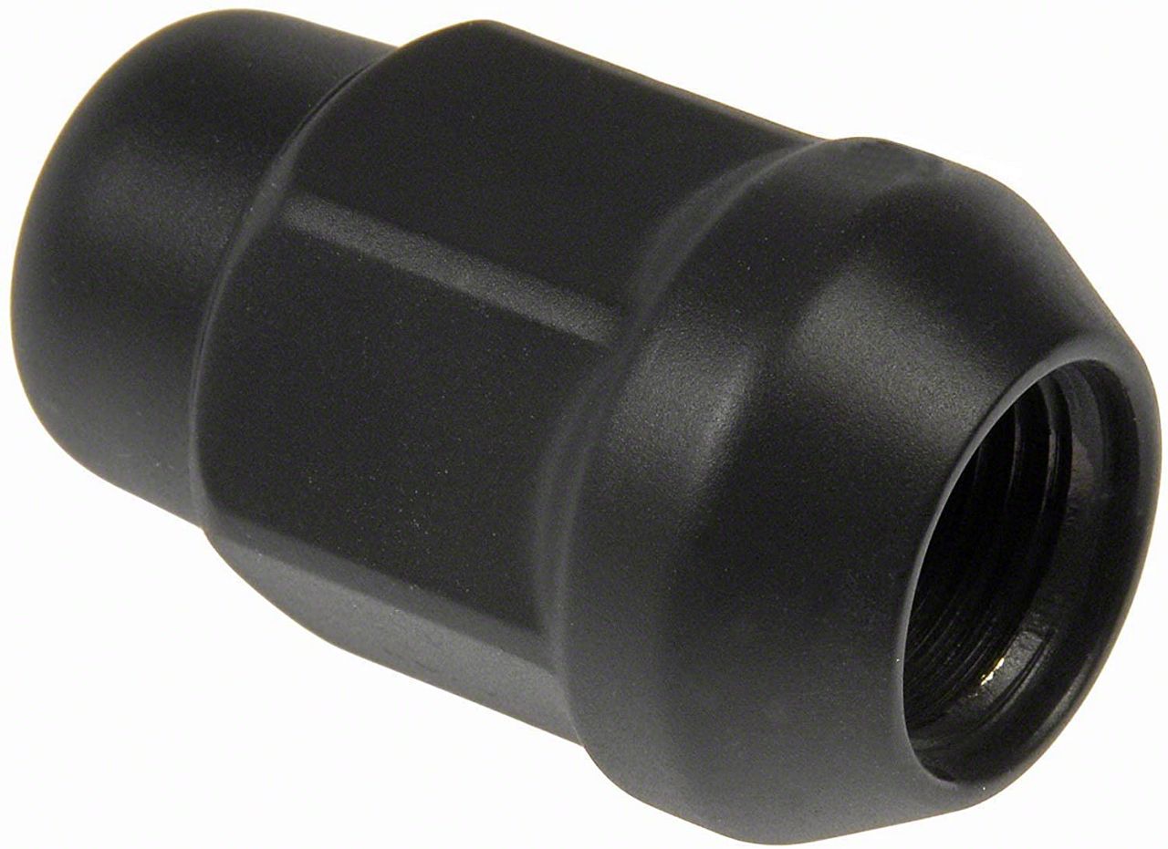 24pc 1/2-20 Black Acorn Bulge Lug Nuts – 3/4” Hex, Conical Seat, For Dodge Dakota Durango Viper