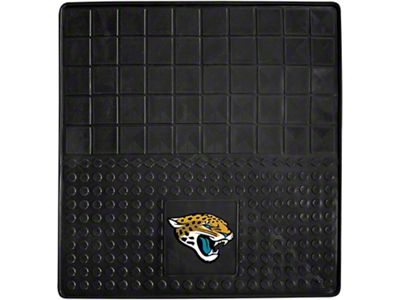 Molded Trunk Mat with Jacksonville Jaguars Logo (Universal; Some Adaptation May Be Required)