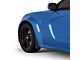 Mud Flaps; Front; Gloss Black Vinyl (20-23 Charger Widebody)