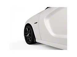 Mud Flaps; Front and Rear; Dry Carbon Fiber Vinyl (15-23 Charger, Excluding Widebody)