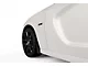 Mud Flaps; Front and Rear; Gloss Black Vinyl (15-23 Charger, Excluding Widebody)