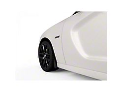 Mud Flaps; Front and Rear; Gloss Carbon Fiber Vinyl (15-23 Charger, Excluding Widebody)