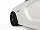 Mud Flaps; Front; Satin Black Vinyl (15-23 Charger, Excluding Widebody)