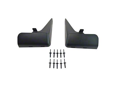 Mud Flaps; Rear (11-14 Charger Pursuit, R/T, SE, SXT)