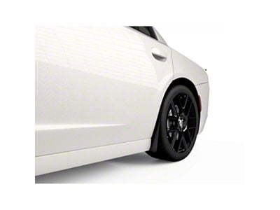 Mud Flaps; Rear; Textured Black (15-23 Charger, Excluding Widebody)
