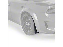 Mud Flaps; Rear; Textured Black (20-23 Charger Widebody)