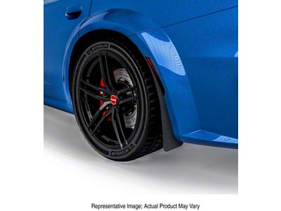 Mud Flaps; Rear; Urban Camo Vinyl (20-23 Charger Widebody)