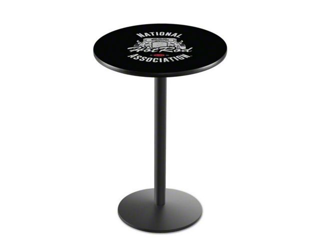 Hot Rod Table Charger NHRA Hot Rod Pub Table; 42-Inch with 28-Inch Diameter Top ...