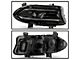 OE Style DRL Signal Switchback Headlight; Black Housing; Clear Lens; Passenger Side (22-23 Charger w/ Factory Halogen Headlights)