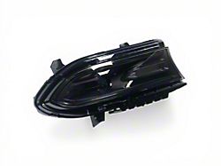 OE Style LED DRL Projector Headlight with Clear Corners; Black Housing; Clear Lens; Passenger Side (15-23 Charger w/ Factory HID Headlights & LED DRL)