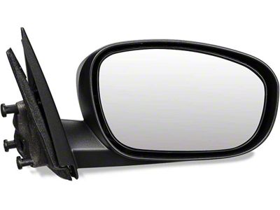 OE Style Powered Heated Side Mirror; Black; Passenger Side (06-10 Charger)