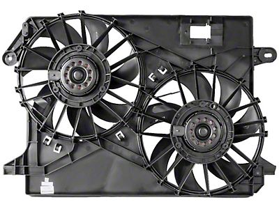 OE Style Dual Radiator Cooling Fan Shroud For Dodge Charger/Challenger 2006-2018