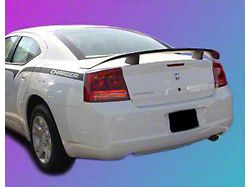 OE Style Rear Spoiler; Unpainted (06-10 Charger)