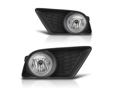 OE Style Replacement Fog Lights; Clear (11-14 Charger)