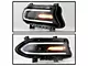 OEM Style Headlight; Black Housing; Clear Lens; Passenger Side (15-18 Charger w/ Factory Halogen Headlights)