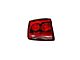 OEM Style Tail Light; Chrome Housing; Red/Clear Lens; Driver Side (06-08 Charger)
