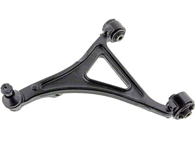 Original Grade Front Lower Control Arm and Ball Joint Assembly; Driver Side (07-12 AWD Charger)