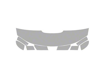 Paint Protection PPF Pre-Cut Kit; Hood/Fenders/Mirrors; Gloss (20-23 Charger Scat Pack Widebody)