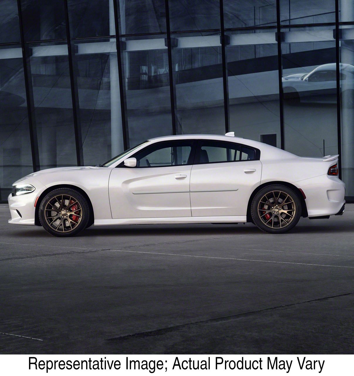 Painted Body Side Molding; Black (15-23 Charger)