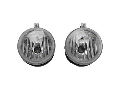 Performance Fog Lights; Clear (06-09 Charger)