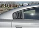 Performance Track Style Quarter Window Louvers; Matte Black (15-23 Charger)