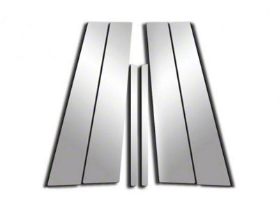 Pillar Posts; Polished; Set of 6 (11-23 Charger)