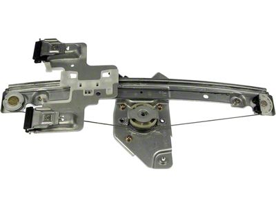 Power Window Motor and Regulator Assembly; Rear Driver Side (06-10 Charger)