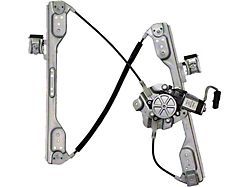 Power Window Regulator and Motor Assembly; Front Driver Side (06-10 Charger)