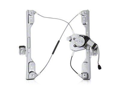 Power Window Regulator with Motor; Front Driver Side (06-10 Charger)