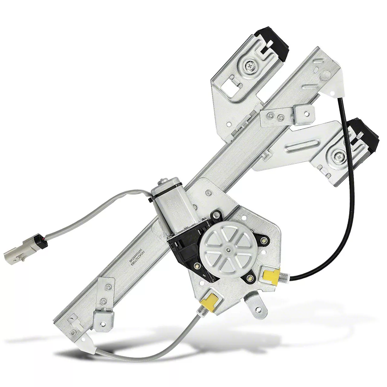 Charger Power Window Regulator with Motor; Rear Driver Side (06-10 ...