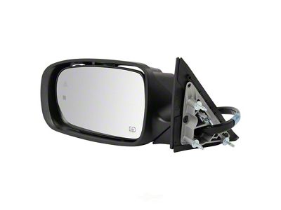 Powered Heated Memory Mirror with Blind Spot Detection; Driver Side (11-19 Charger)