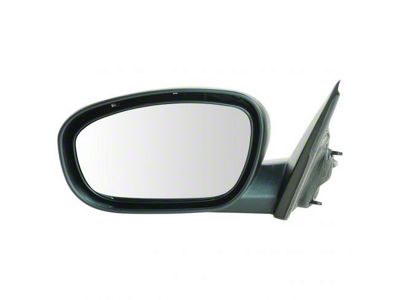 Powered Heated Non-Folding Mirror; Chrome; Driver Side (2008 Charger)