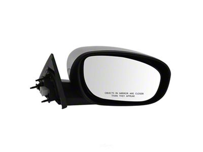 Powered Heated Non-Folding Mirror; Chrome; Passenger Side (2008 Charger)