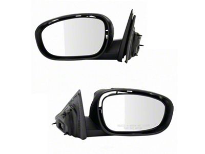 Powered Heated Non-Folding Mirrors; Paint to Match (2008 Charger)