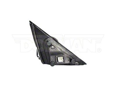 Powered Heated Side Mirror; Driver Side; Black (06-08 Charger)