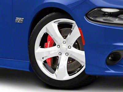 PR170 Chrome Wheel; 20x8; 24mm Offset (11-23 RWD Charger, Excluding SRT Hellcat)
