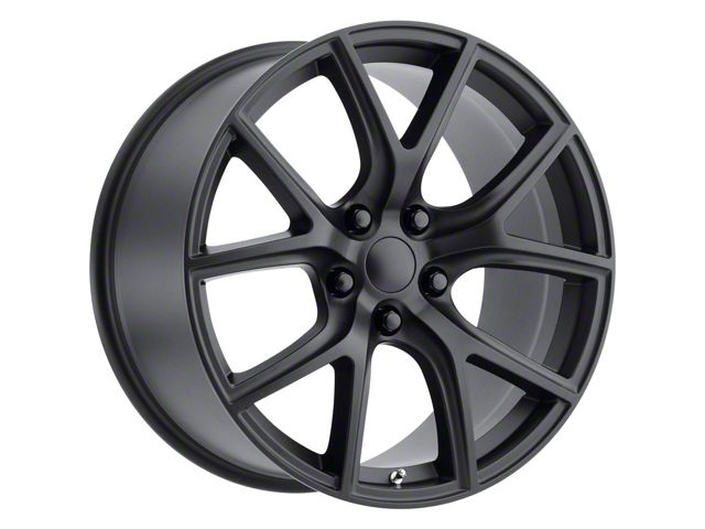 PR181 Satin Black Wheel; 20x9 (11-23 RWD Charger, Excluding SRT Hellcat)