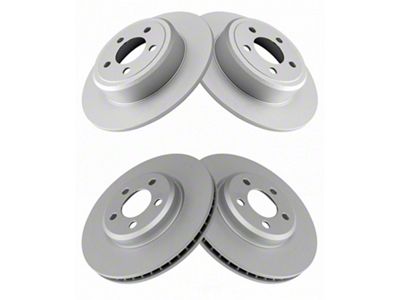 Premium G-Coated Rotors; Front and Rear (06-20 Charger w/ 12.60-Inch Solid Rotors)