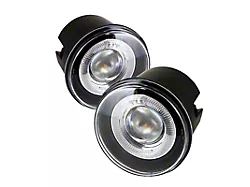 Projector Fog Lights with Switch; Clear (2006 Charger SRT8)
