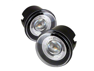 Projector Fog Lights with Switch; Clear (2006 Charger SRT8)