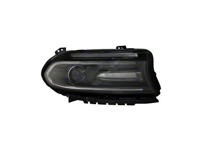 Headlights Depot Projector Halogen Headlight; Passenger Side (15-16 Charger)