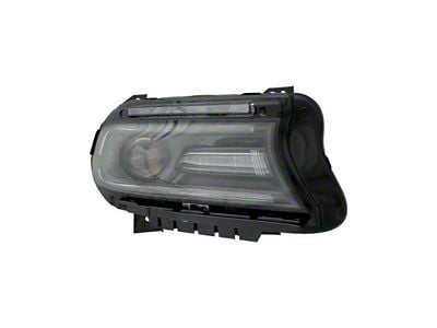 Headlights Depot Projector Halogen Headlight; Passenger Side (18-23 Charger)